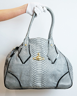 Pre-loved Frilly Snake Tote - £140